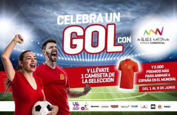 Ven a celebrar el mundial 2018 Málaga Nostrum y llévate una camiseta de la selección española
