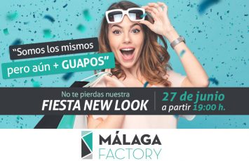 ven a celebrar el miércoles 27 de junio la nueva imagen de Málaga Factory