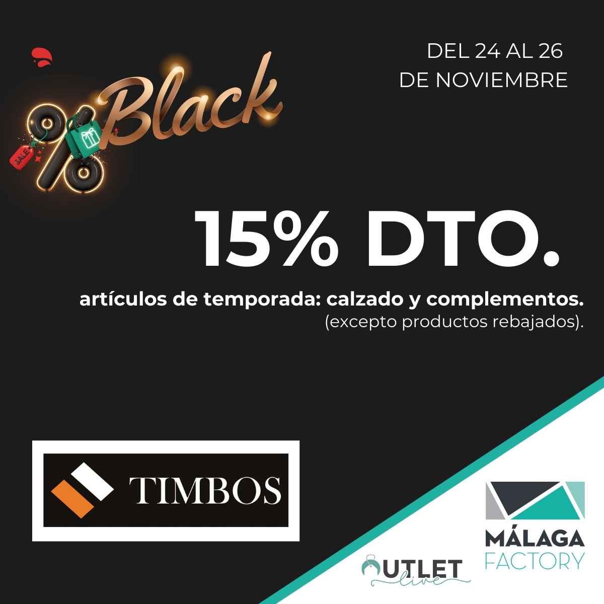 BLACK FRIDAY TIMBOS MÁLAGA NOSTRUM