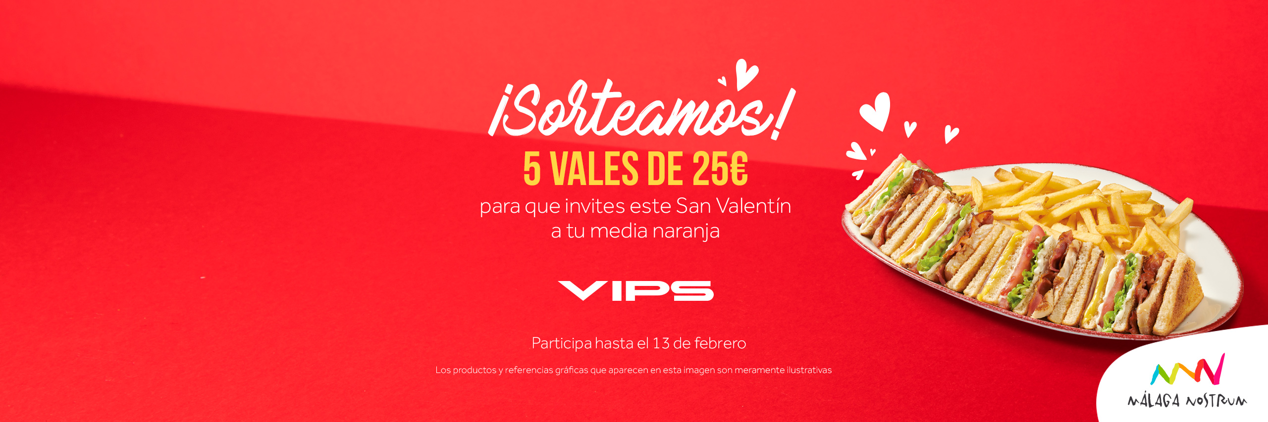 SORTEO VIPS SAN VALENTÍN